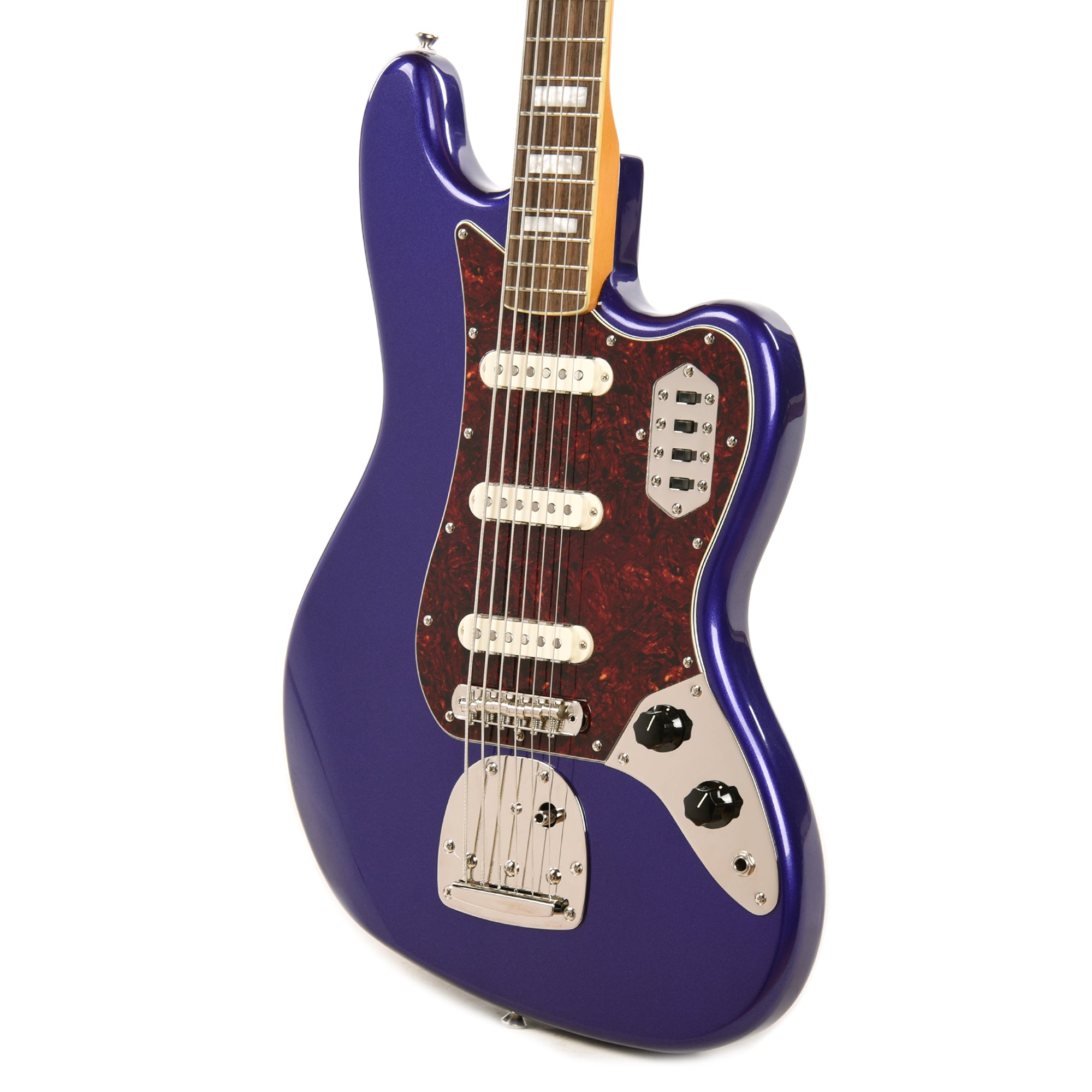 Squier Classic Vibe Bass VI Purple Metallic w/Matching Headcap