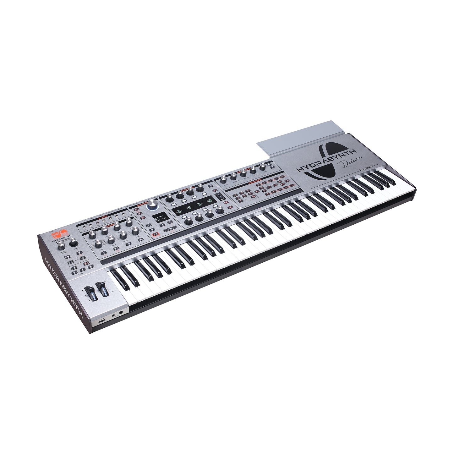 ASM Hydrasynth Deluxe 73-Key Digital Polyphonic Synthesizer 5th Anniversary Silver Edition