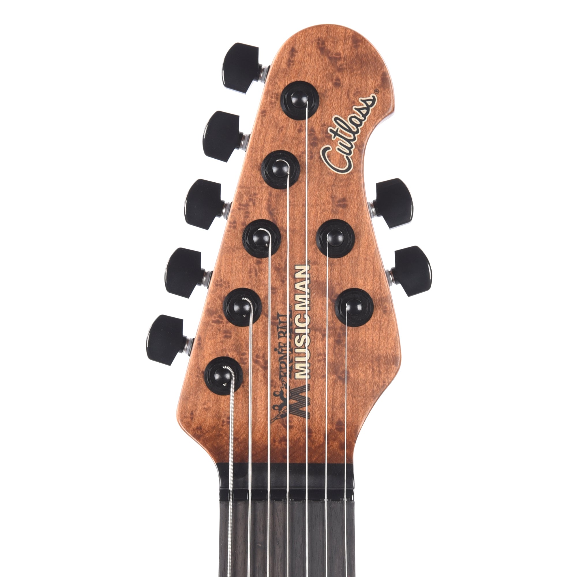 Music Man Cutlass HH Trem Jason Richardson 7-String Kokiri Forest w/Figured Roasted Maple Neck