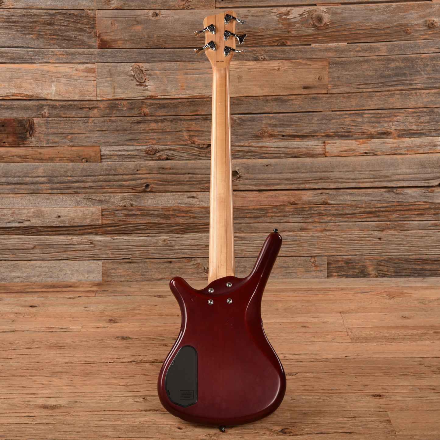 Warwick Rockbass Basic 5 Burgundy Red Transparent