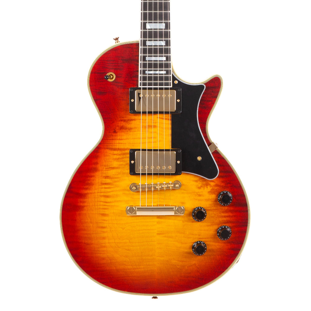 Heritage Custom Shop Core H-157 Maple Top Dark Cherry Sunburst