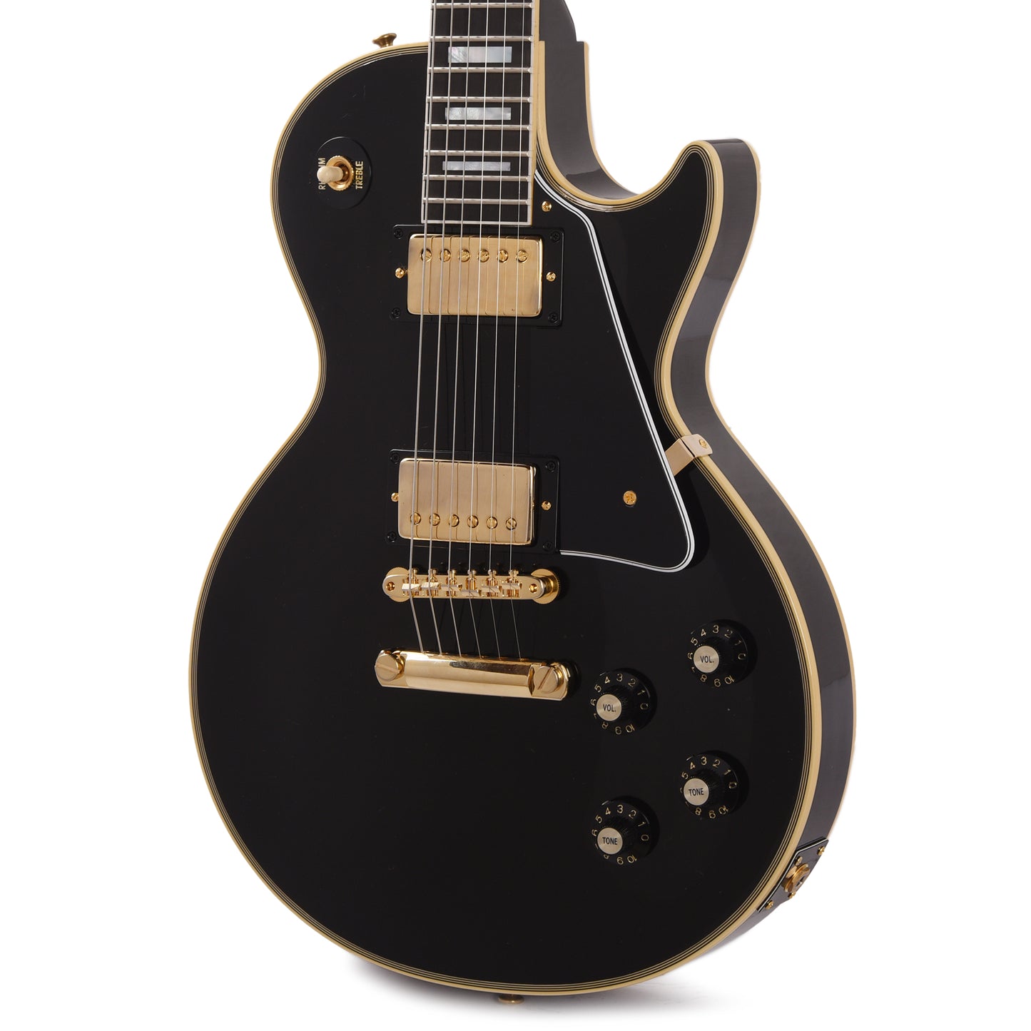 Gibson Custom Shop Murphy Lab 1968 Les Paul Custom Reissue Ebony Ultra Light Aged