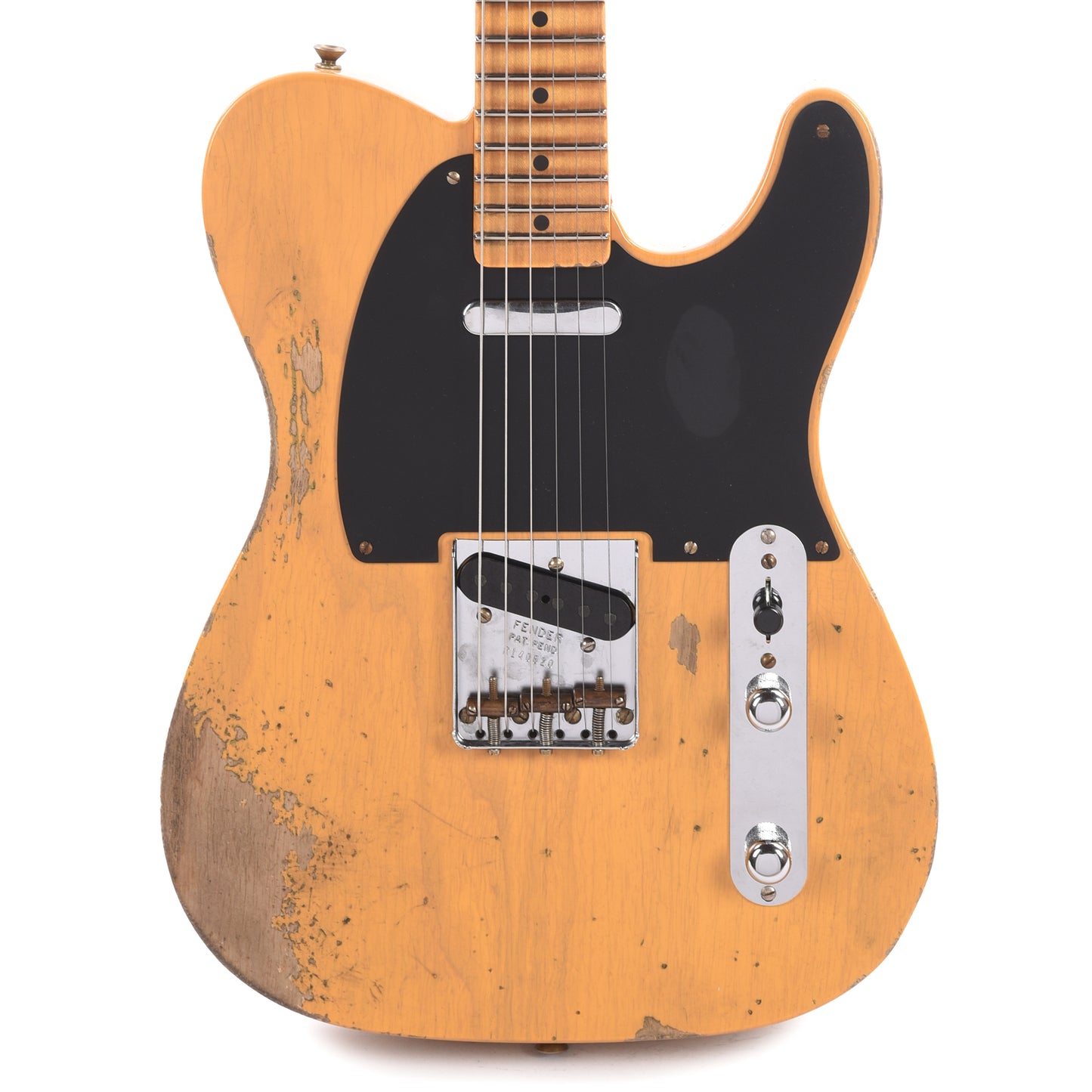 Fender Custom Shop 1952 Telecaster "Chicago Special" Heavy Relic Faded Butterscotch Blonde