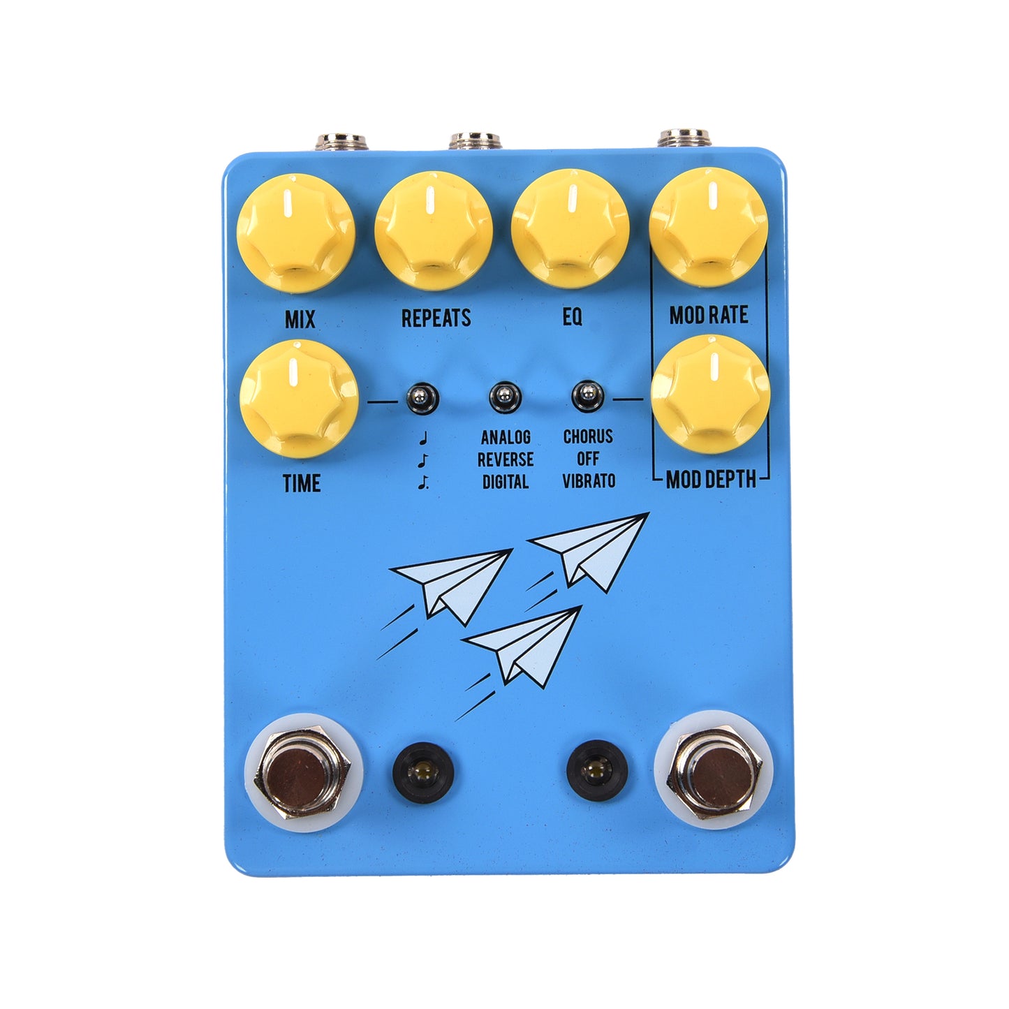 JHS Flight Delay Pedal Blue