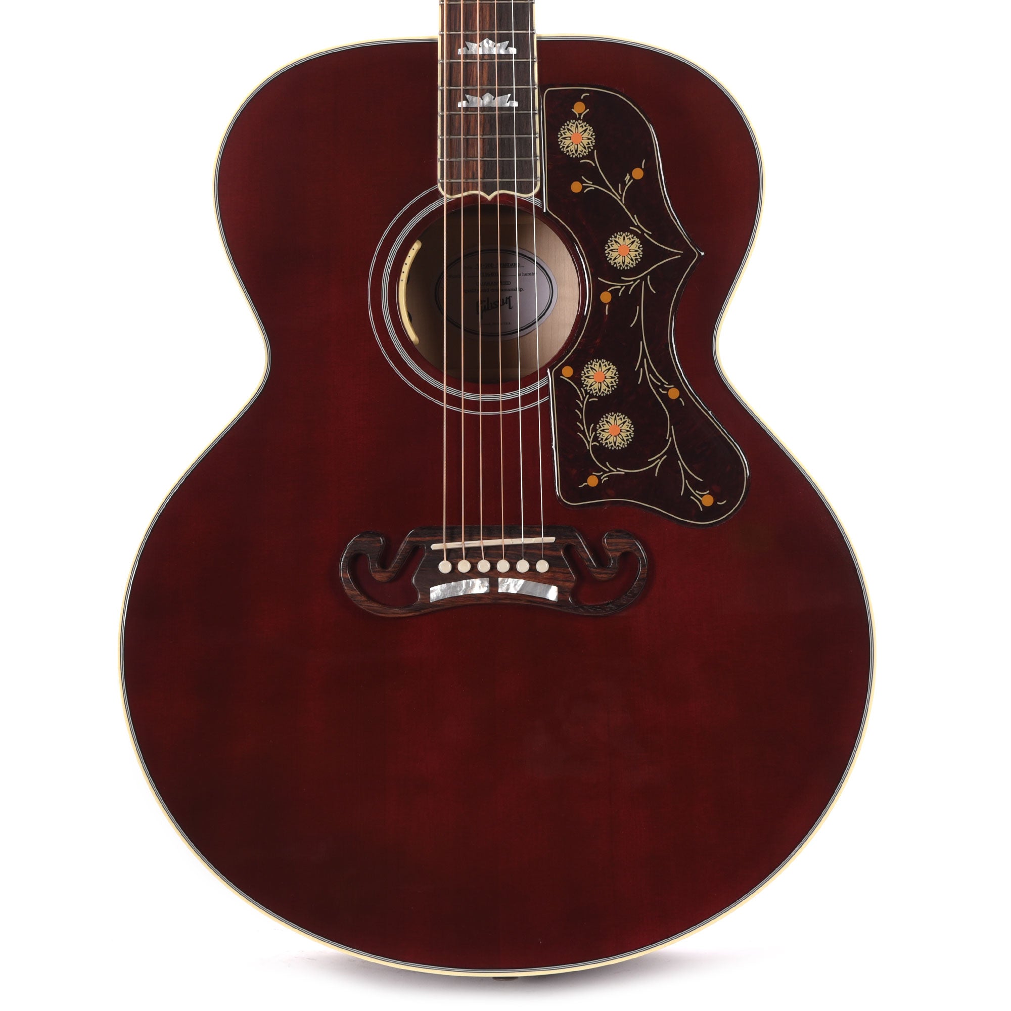 Gibson Modern SJ-200 Standard Maple Wine Red