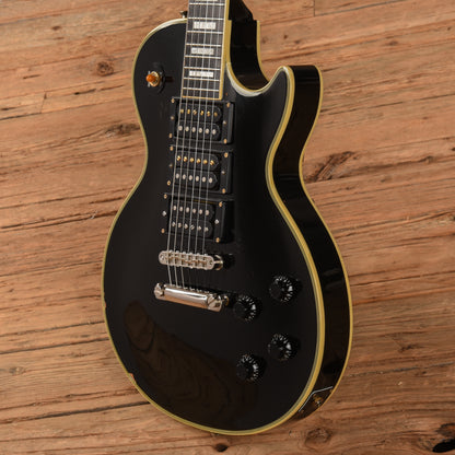 Burny 3-Pickup Singlecut Black