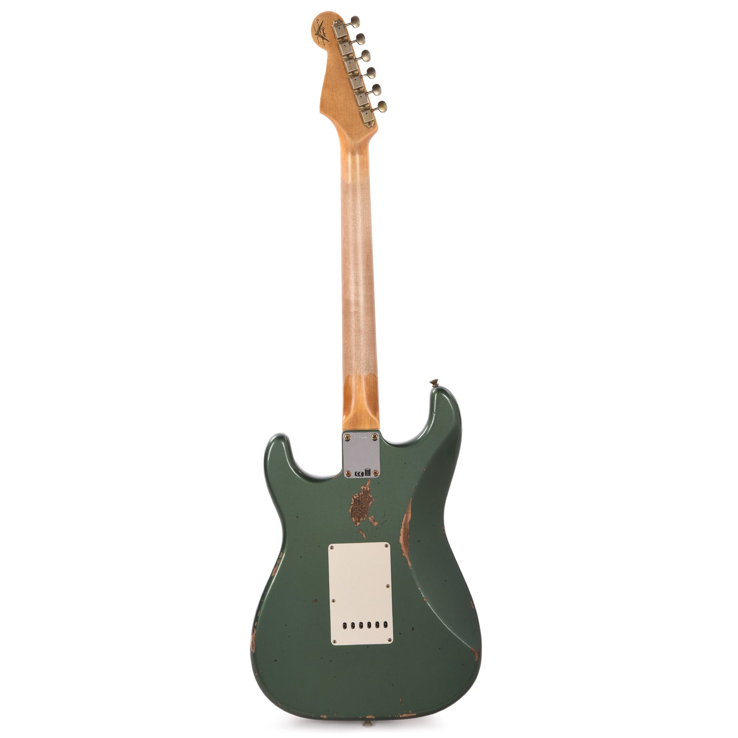 Fender Custom Shop Limited Edition 1964 L-Series Stratocaster Heavy Relic Aged Sage Green Metallic