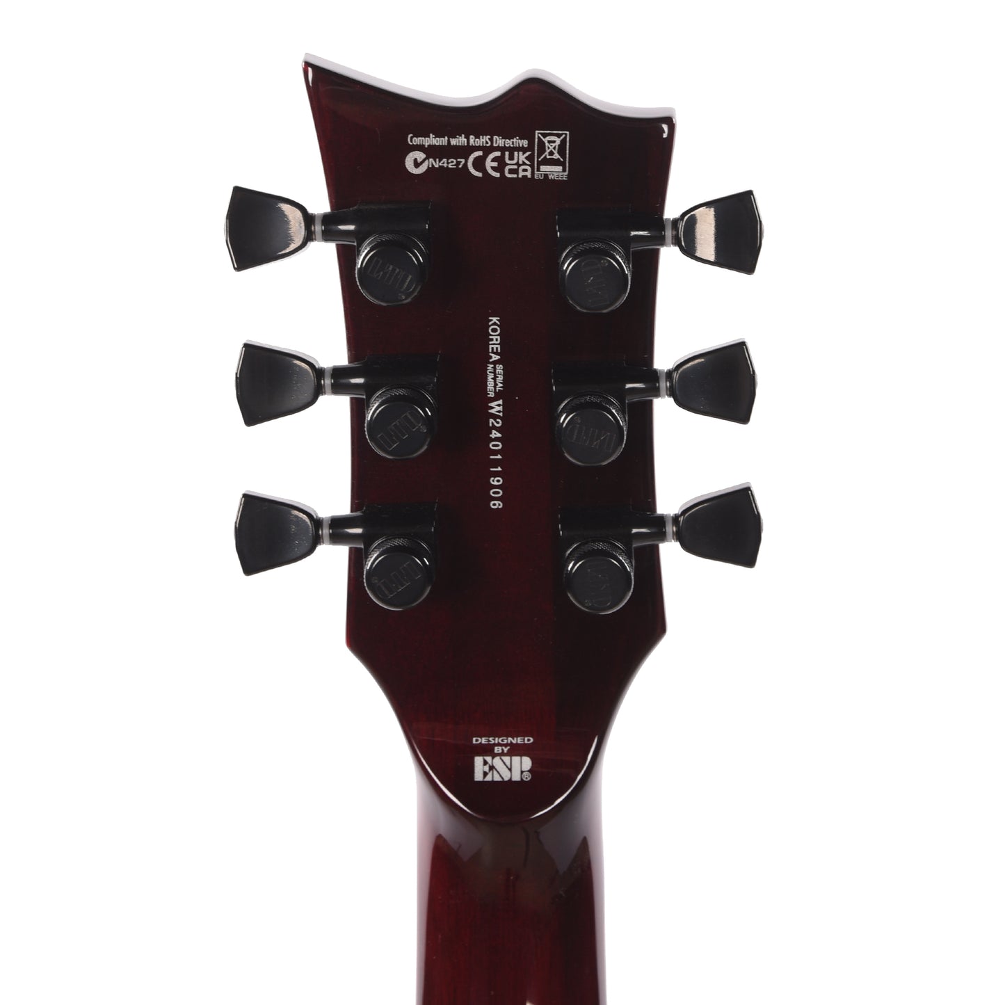 ESP LTD EC-1000 QM See Thru Black Cherry Fluence