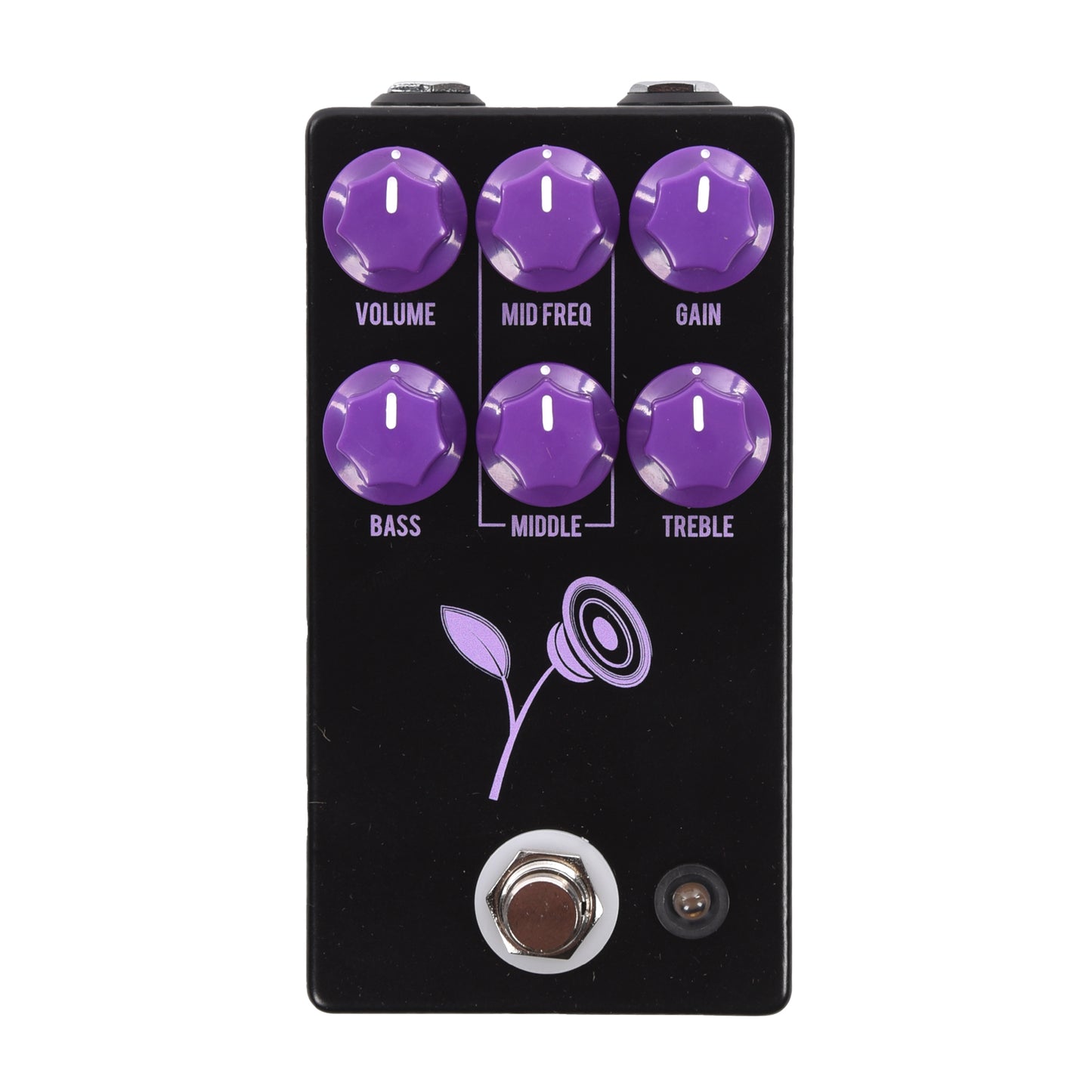 JHS Violet Lari Basilio Signature Distortion/Overdrive Pedal Black