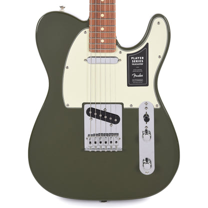 Fender Player Telecaster Olive w/3-Ply Mint Pickguard