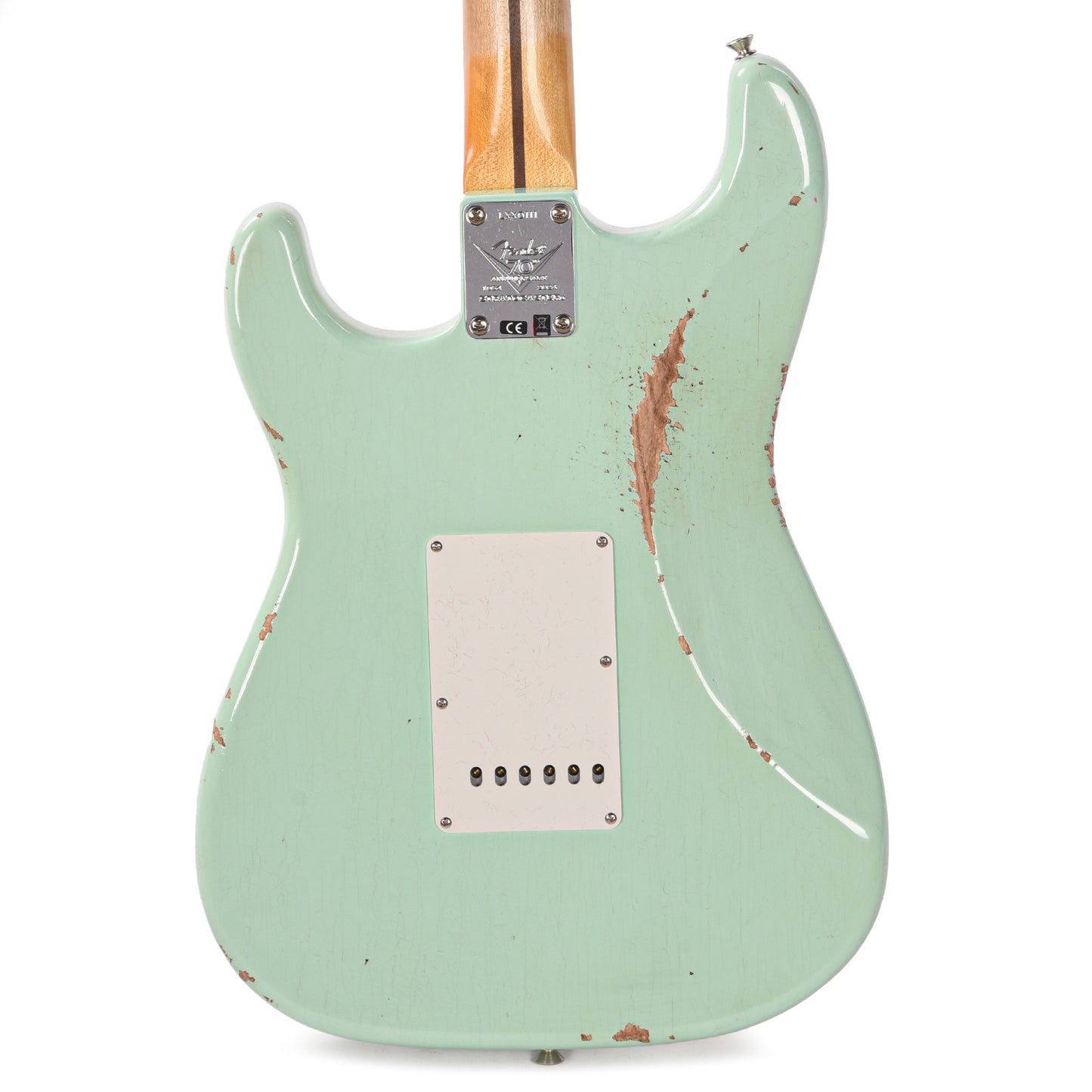 Fender Custom Shop Limited Edition Fat '54 Stratocaster Relic with Closet Classic Hardware Super Faded Aged Surf Green