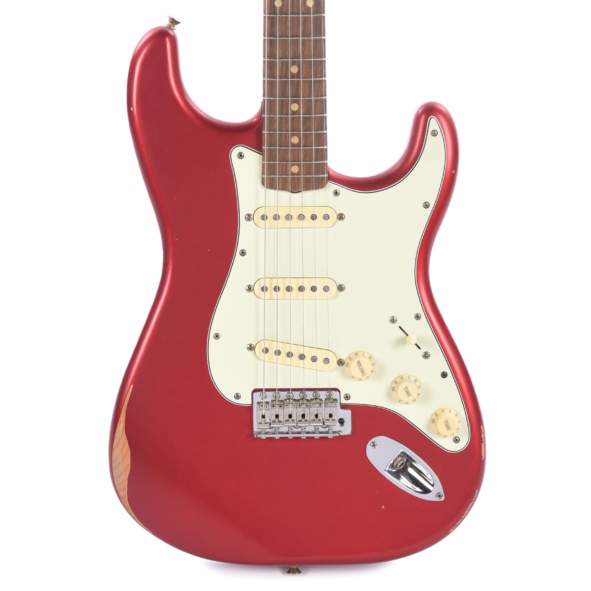 Fender Vintera Road Worn '60s Stratocaster Candy Apple Red w/Pure Vint –  Chicago Music Exchange