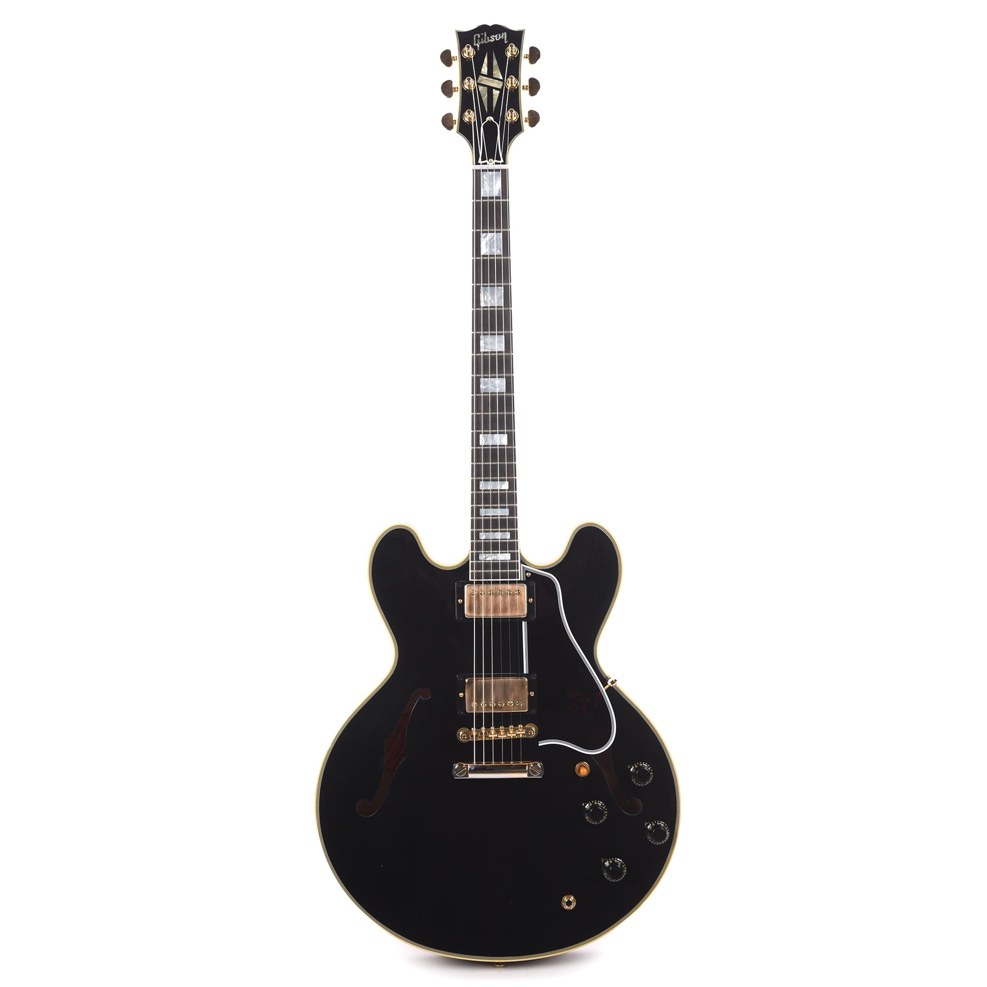 Gibson Custom Shop Murphy Lab 1959 ES-355 Reissue Ebony Ultra Light Aged w/Stop Bar