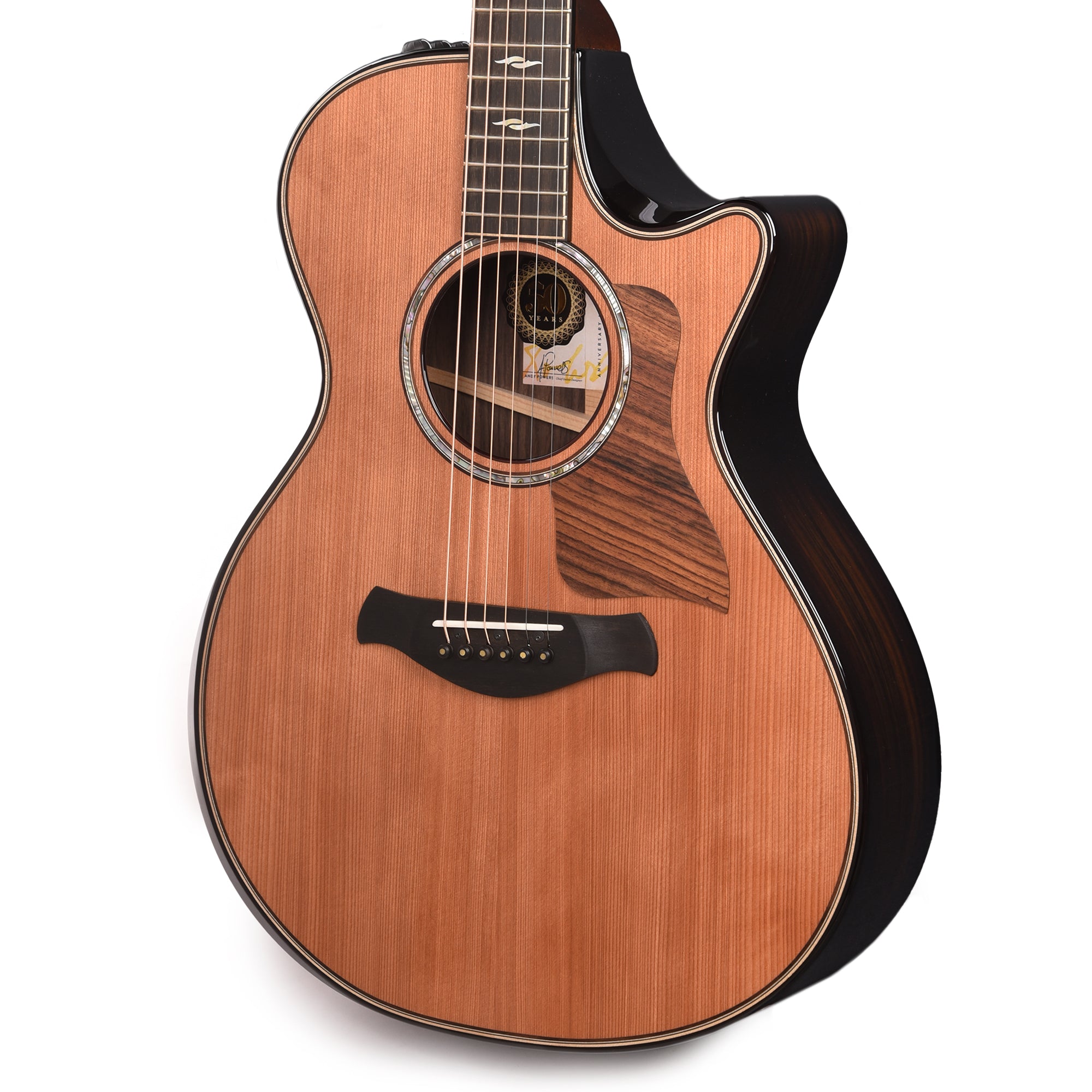 Taylor 50th Anniversary Limited Builder's Edition 812ce Grand Concert Sinker Redwood/Rosewood Natural ES2