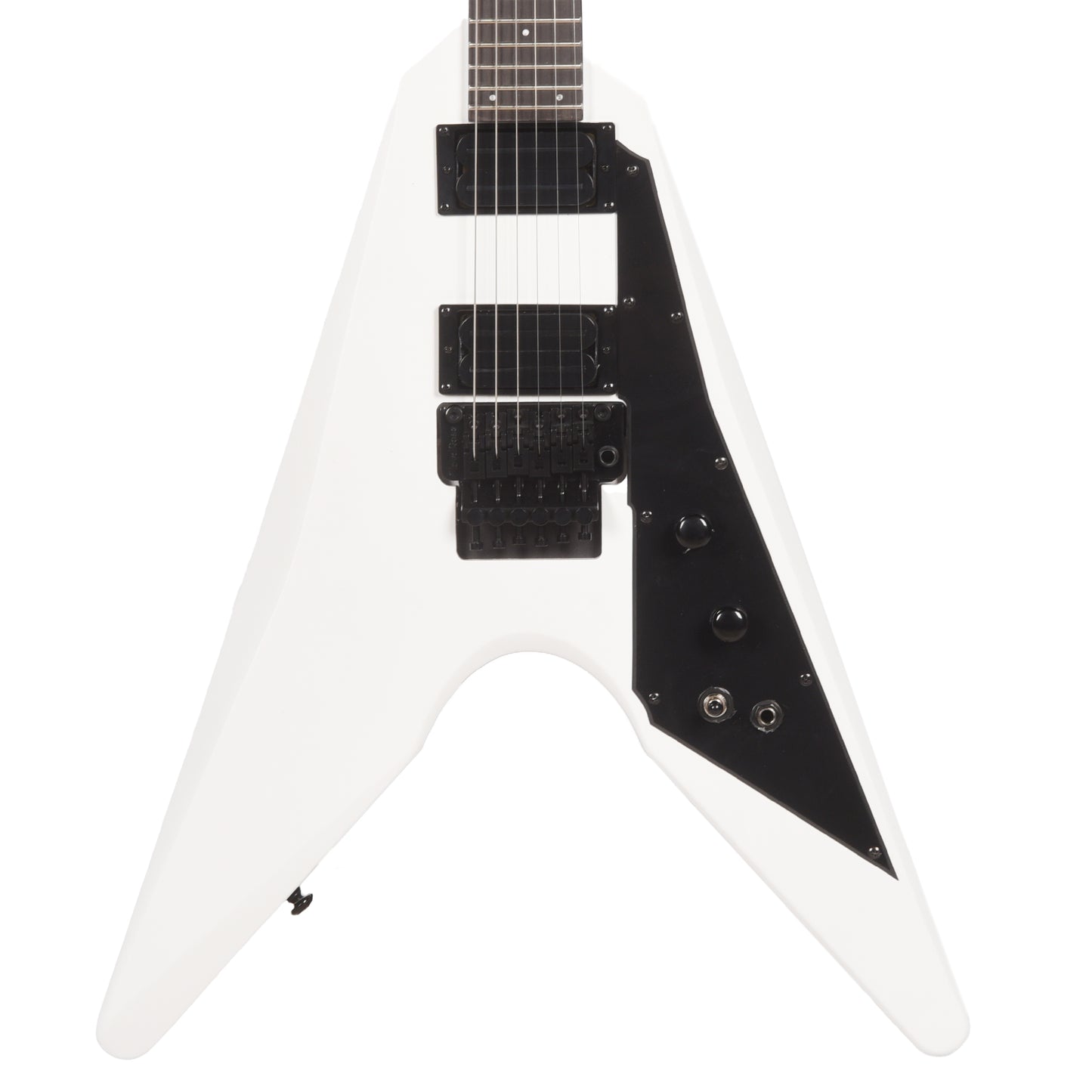 Dunable DE Asteroid Matte White w/Floyd Rose