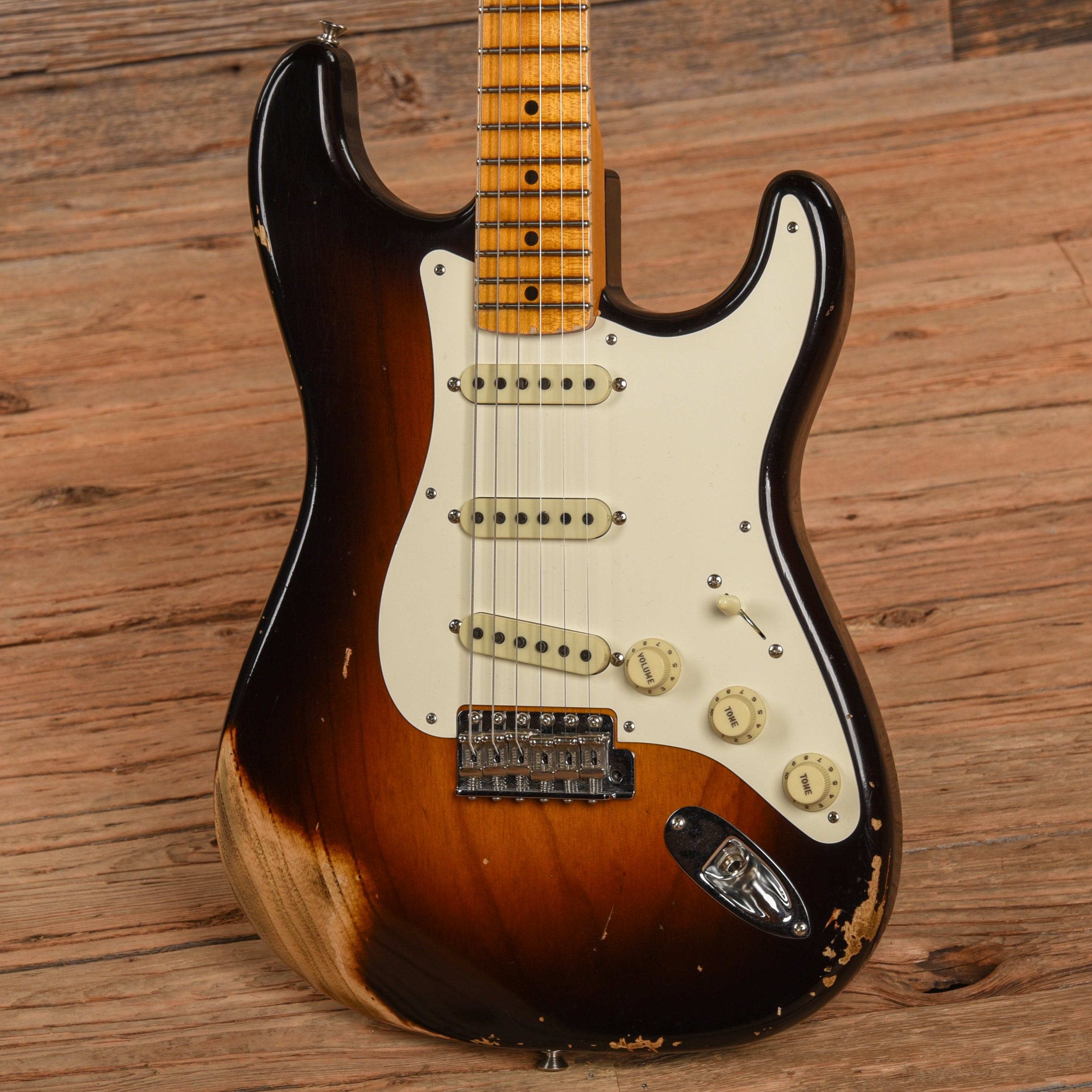 Fender Custom Shop '57 Stratocaster Heavy Relic Sunburst 2020