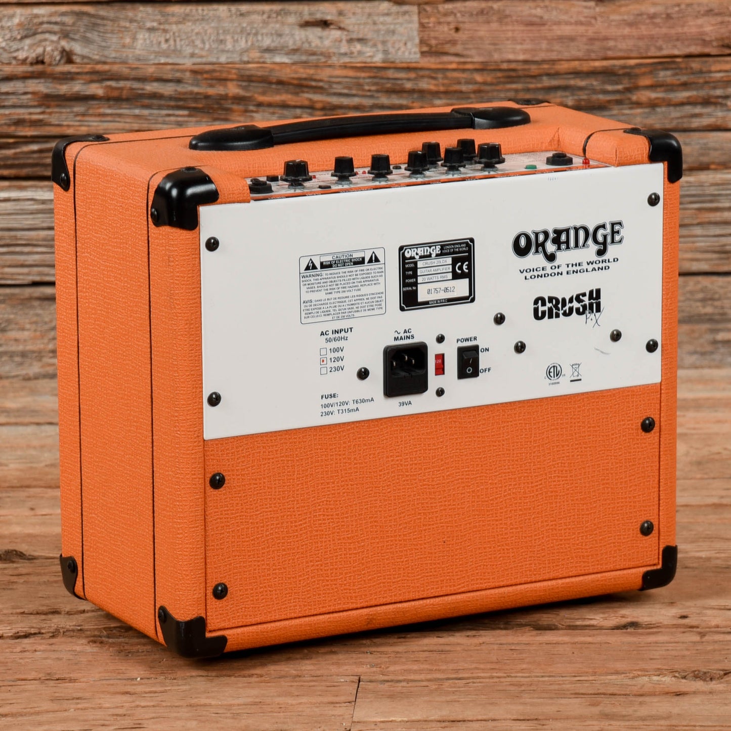 Orange Crush 20LDX 20-Watt 1x10"