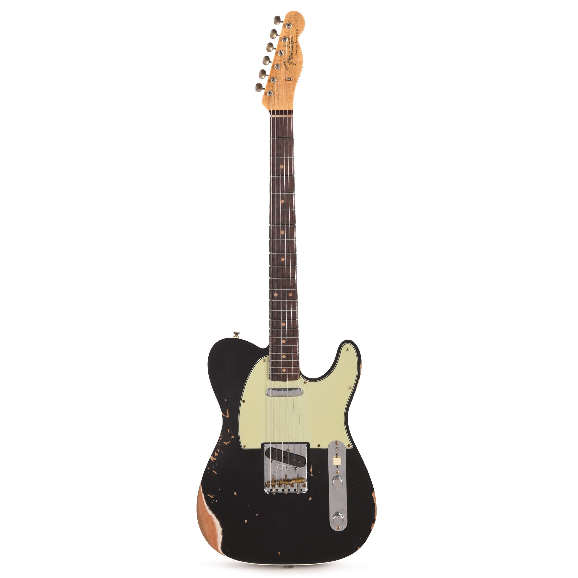 Fender Custom Shop 1960 Telecaster Custom Heavy Relic Aged Black