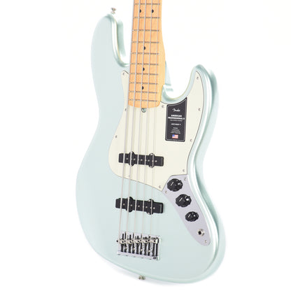 Fender American Professional II Jazz Bass V Mystic Surf Green