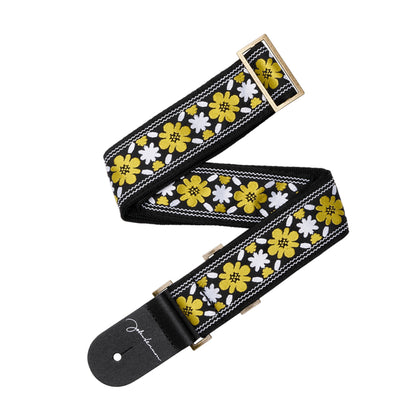 D'Addario John Lennon Live Series Guitar Strap Rooftop Jacquard