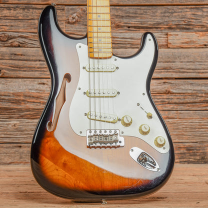 Fender Eric Johnson Thinline Stratocaster Sunburst 2018