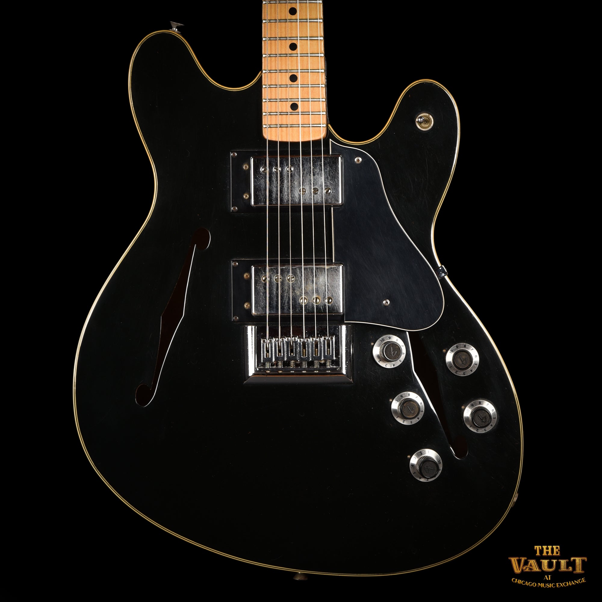 Fender Starcaster Black 1976