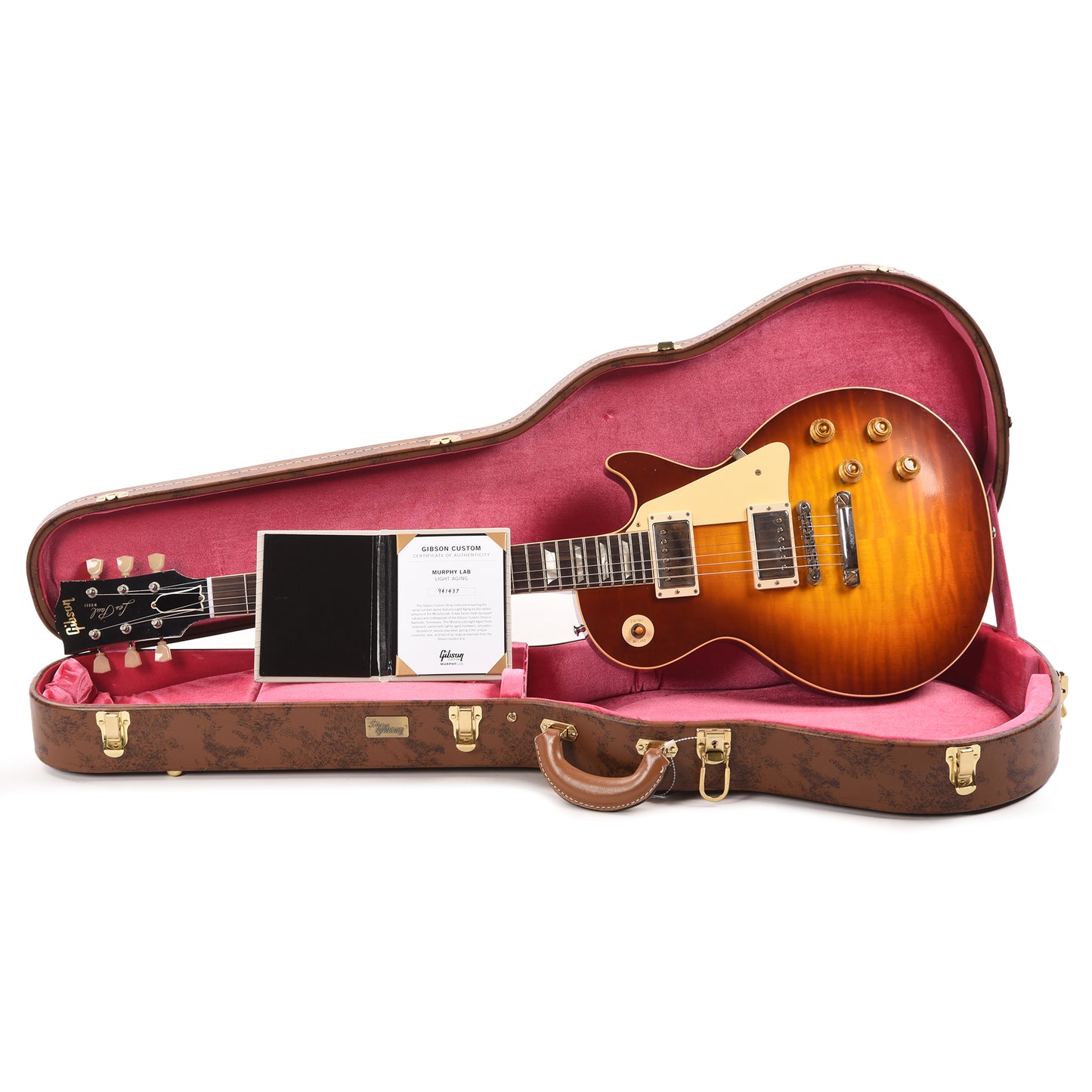 Gibson Custom Shop 1959 Les Paul Standard Reissue Cherry Teaburst Murphy Lab Light Aged