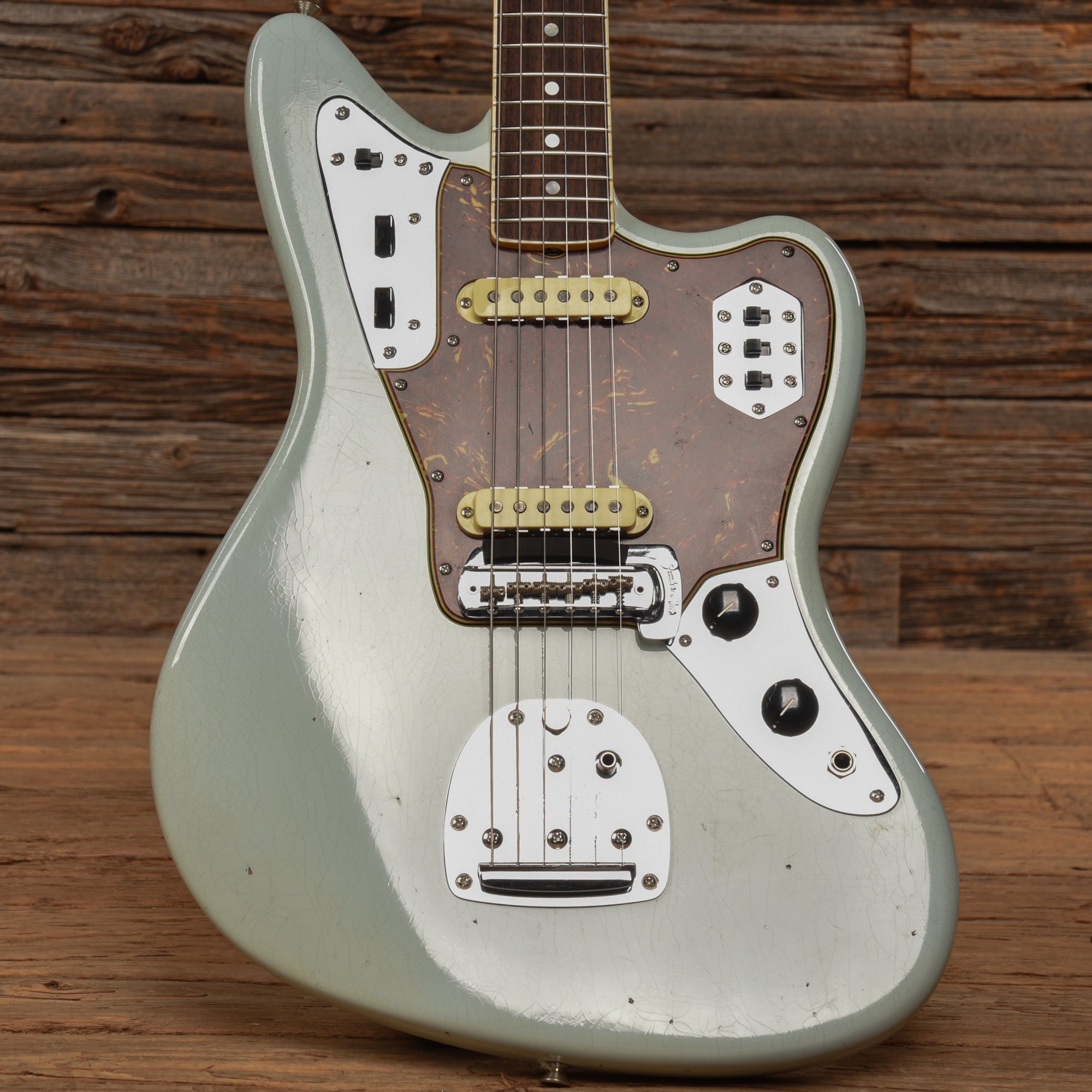 Fender Custom Shop '66 Jaguar Journeyman Relic w/matching headcap Aged Sonic Blue 2024