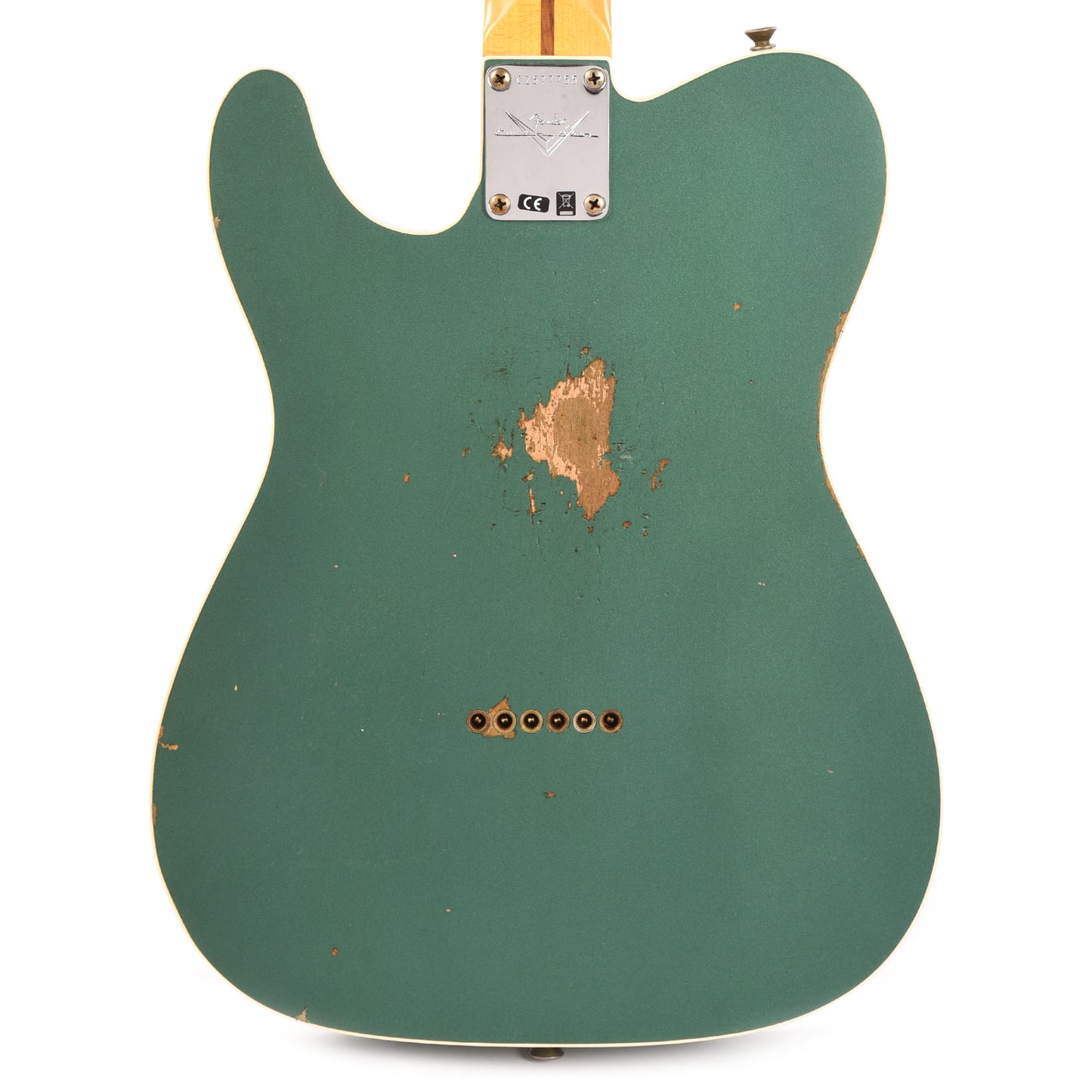 Fender Custom Shop 1959 Telecaster Custom Relic Aged Sherwood Green Metallic