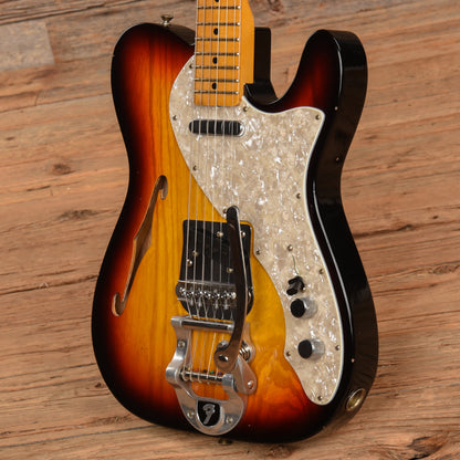 Fender Custom Shop 68 Tele Thinline Journeyman Relic Sunburst 2023