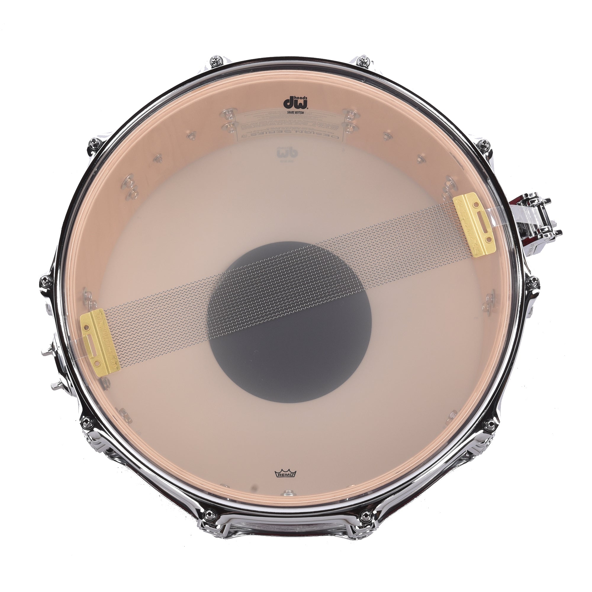 DW 6x14 Design Series Snare Drum Cherry Stain