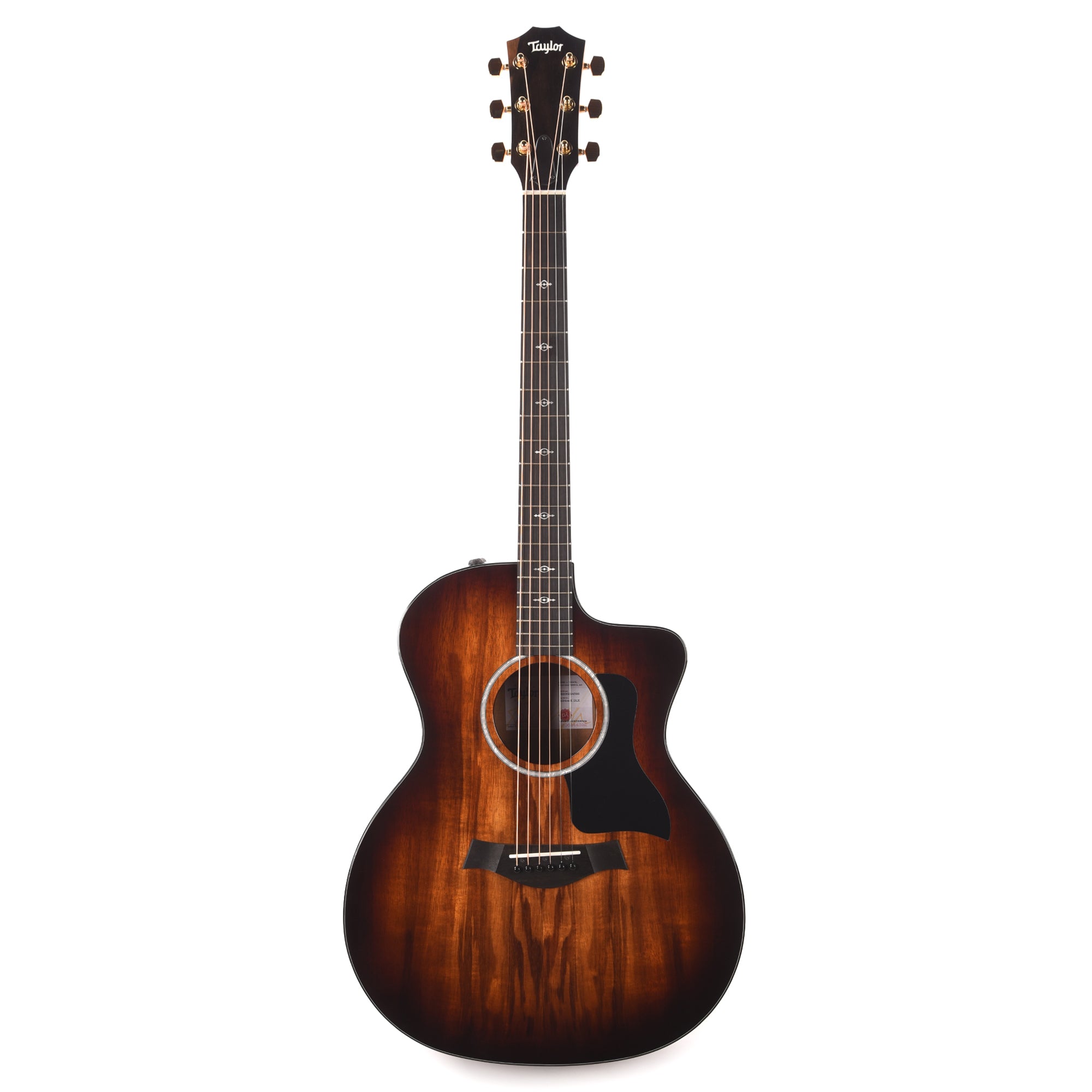 Taylor 224ce-K Deluxe Grand Auditorium Hawaiian Koa Shaded Edgeburst ES2 Factory B-Stock