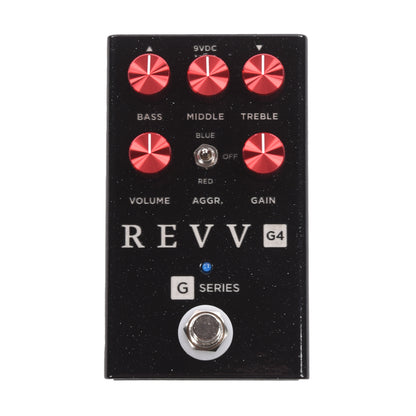 Revv G4 Preamp/Overdrive/Distortion Pedal Black Sparkle