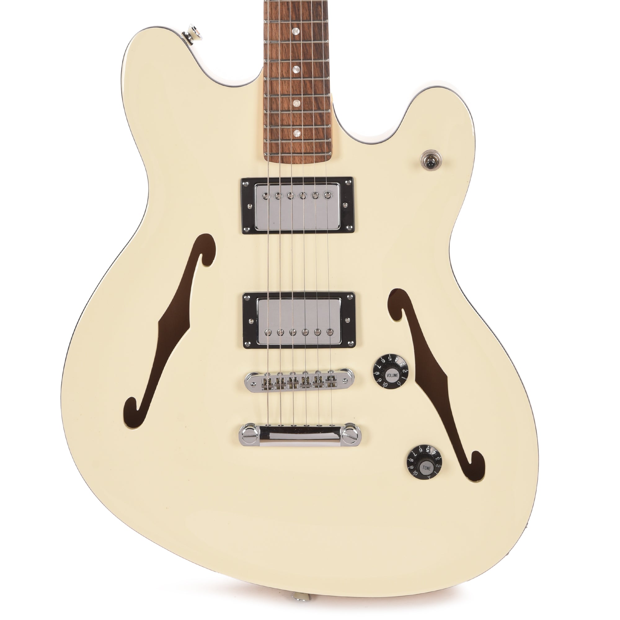 Squier Affinity Series Starcaster Deluxe Olympic White