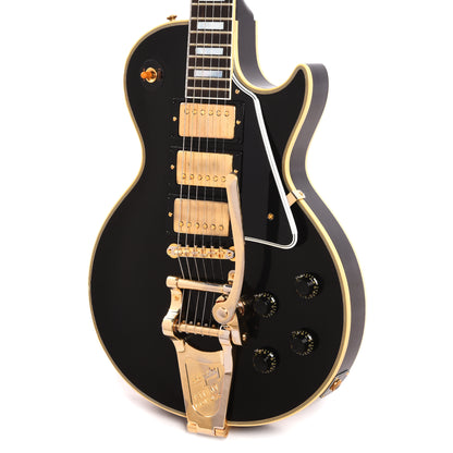 Gibson Custom Shop 1957 Les Paul Custom Reissue 3-Pickup Ebony VOS w/Bigsby