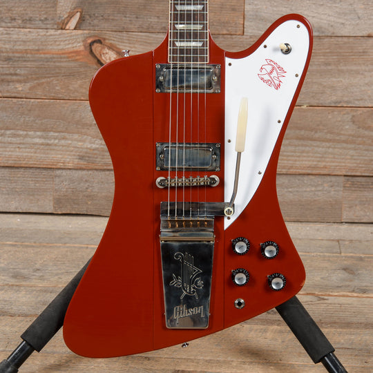 Gibson Custom Shop Murphy Lab 1963 Firebird V Ember Red Ultra Light Aged w/Maestro Vibrola