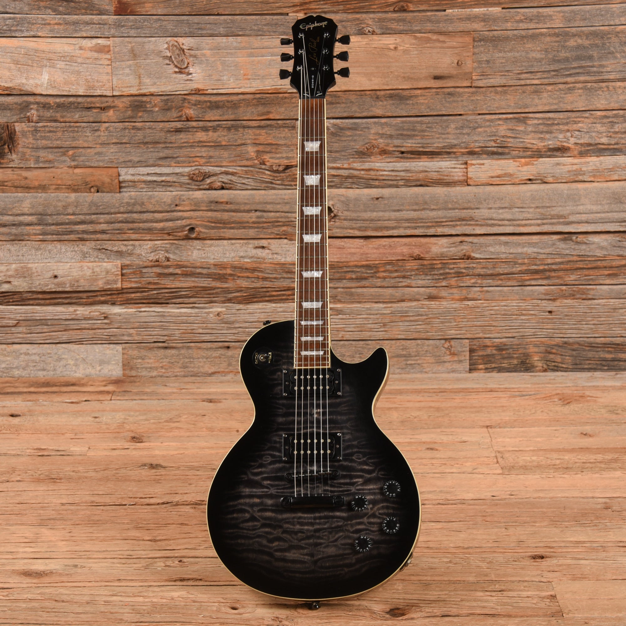 Epiphone Limited Edition Les Paul Standard Transparent Black 2000