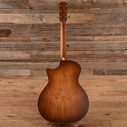 Taylor Custom Grand Auditorium Master Grade Koa w/Figured Maple Binding & Bouquet Inlay Satin Shaded Edgeburst 2022