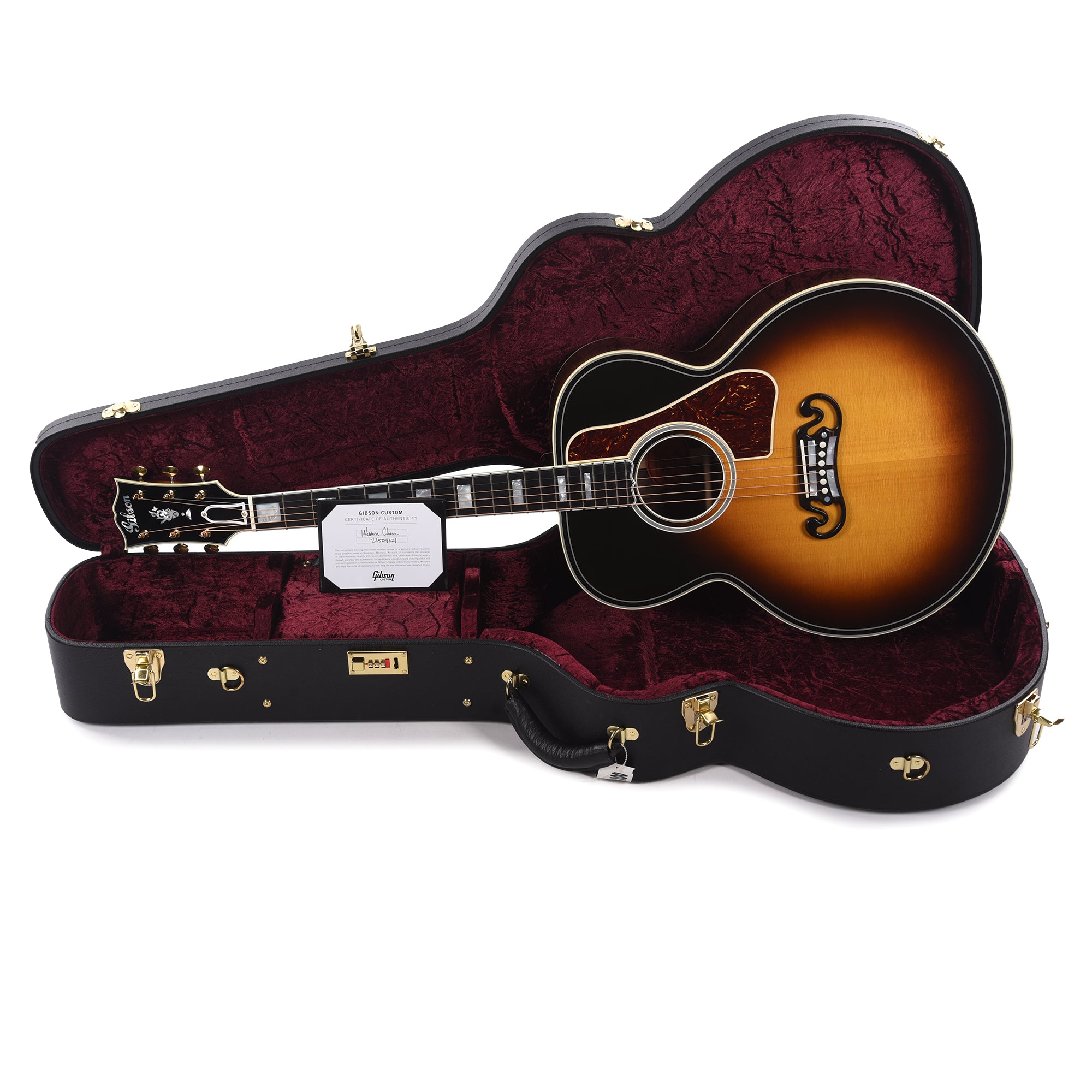 Gibson Montana Custom Shop SJ-200 Western Classic Vintage Sunburst