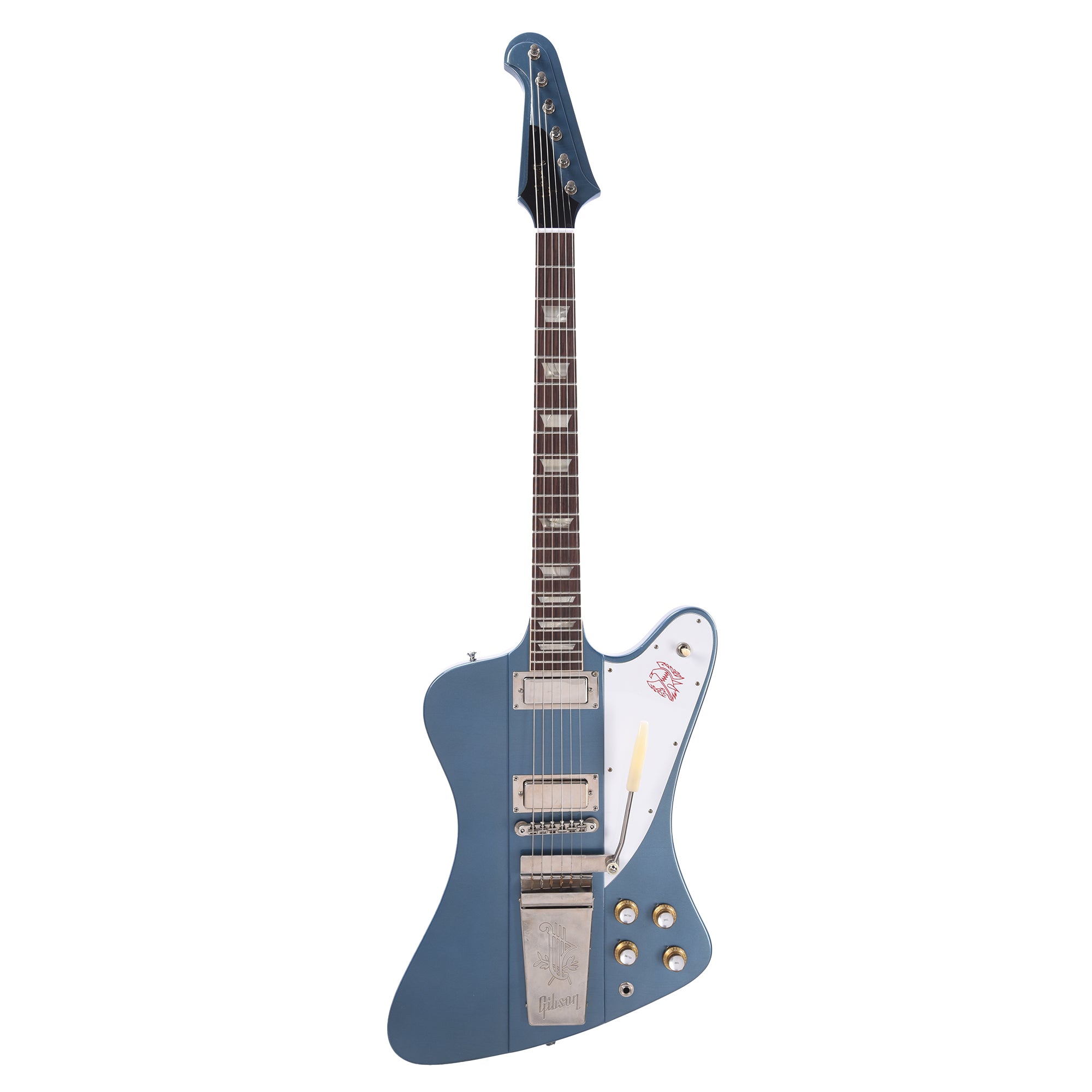 Gibson Custom Shop Murphy Lab 1963 Firebird V Pelham Blue Ultra Light Aged w/Maestro Vibrola