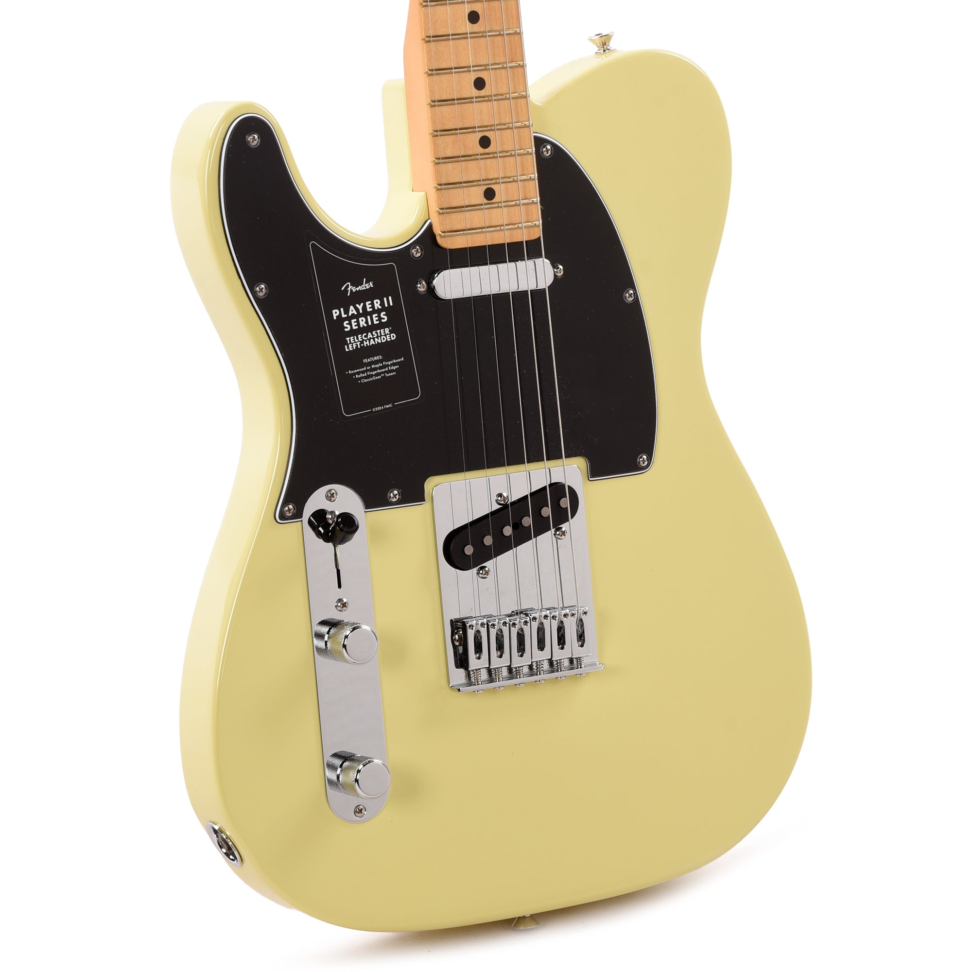 Fender Player II Telecaster Hialeah Yellow LEFTY