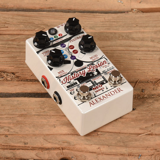 Alexander Pedals History Lesson Tap Tempo Delay v3