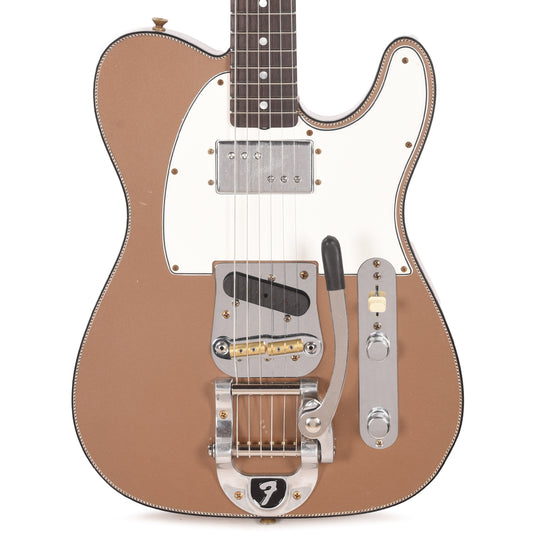 Fender Custom Shop Limited Edition CuNiFe Telecaster Custom Journeyman Relic Medium Palomino Metallic