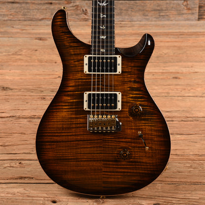 PRS Custom 24 10-Top Black Gold Burst 2020