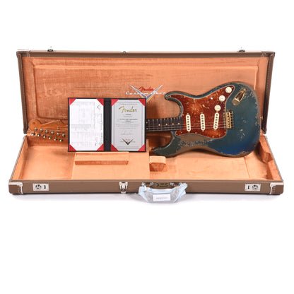 Fender Custom Shop 1960 Stratocaster Heavy Relic Dark Lake Placid Blue Master Built by Dale Wilson