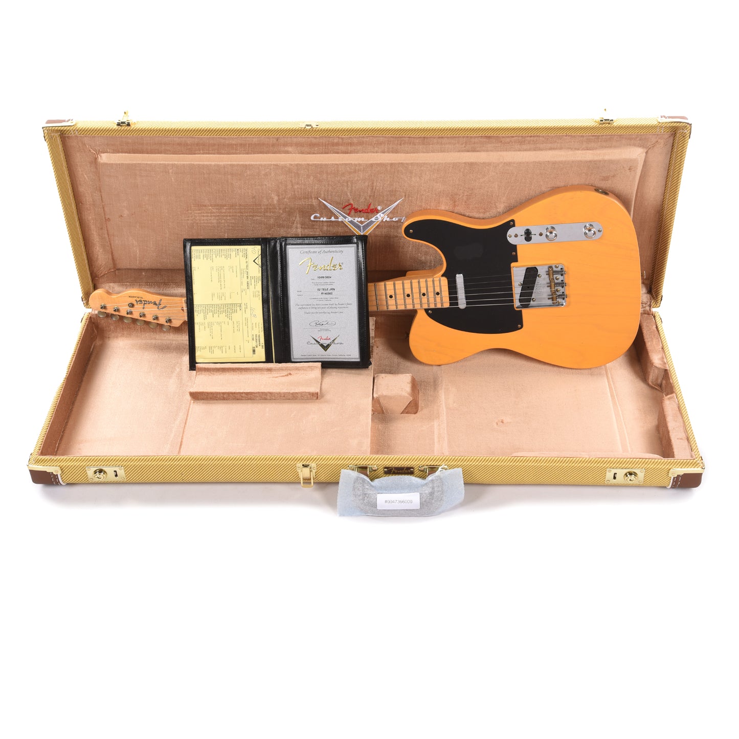 Fender Custom Shop 1952 Telecaster "Chicago Special" Journeyman Relic Aged Butterscotch Blonde