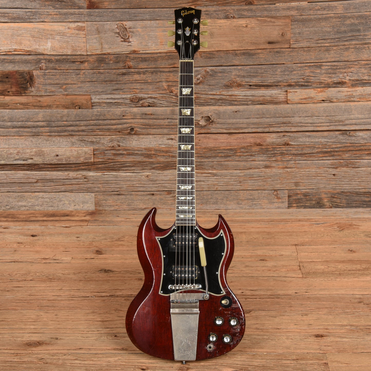 SG Standard with Maestro Vibrola Cherry 1967