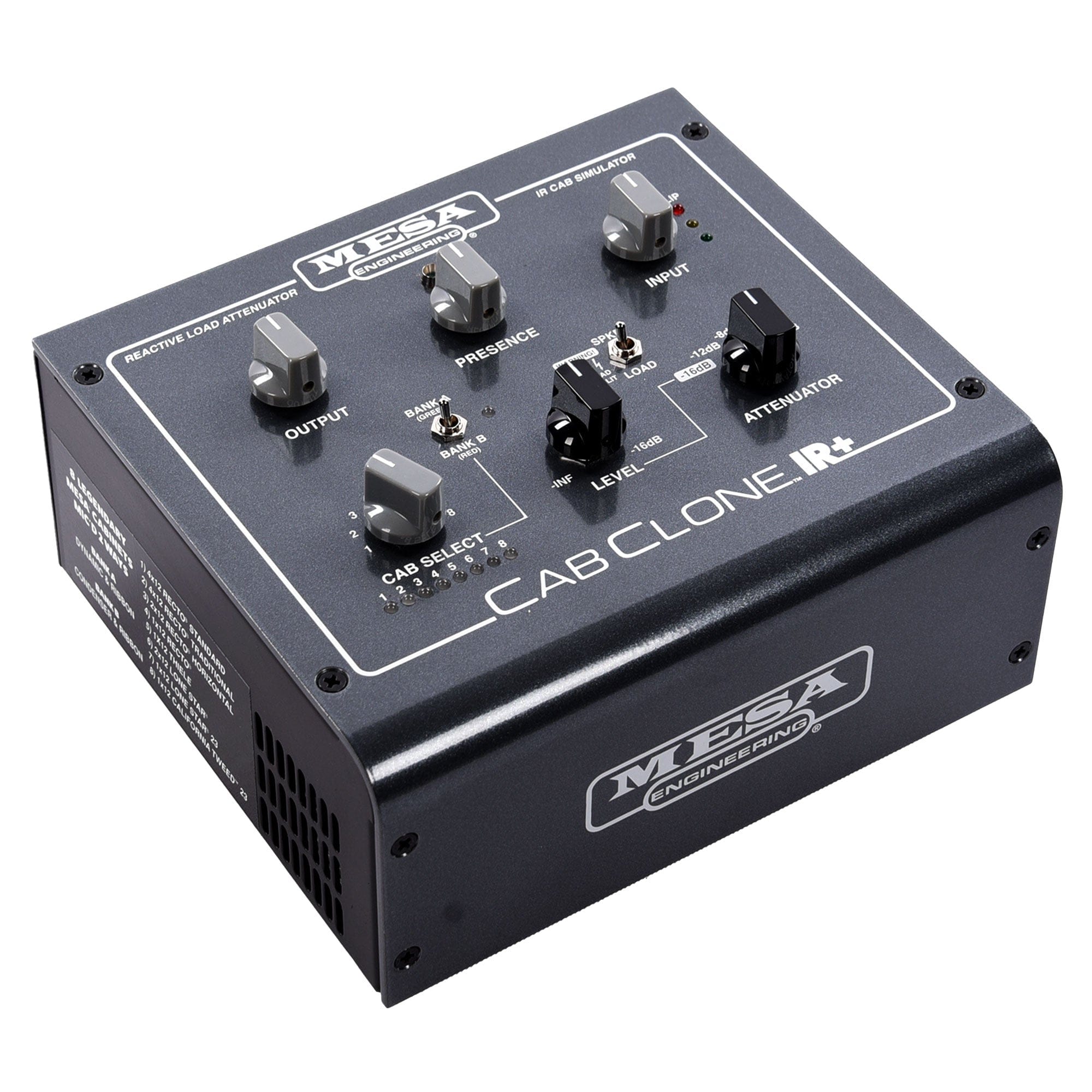 Mesa/Boogie CabClone IR Plus Reactive Load Attenuator & IR Cab Simulator 8 Ohm Amps / Bass Heads