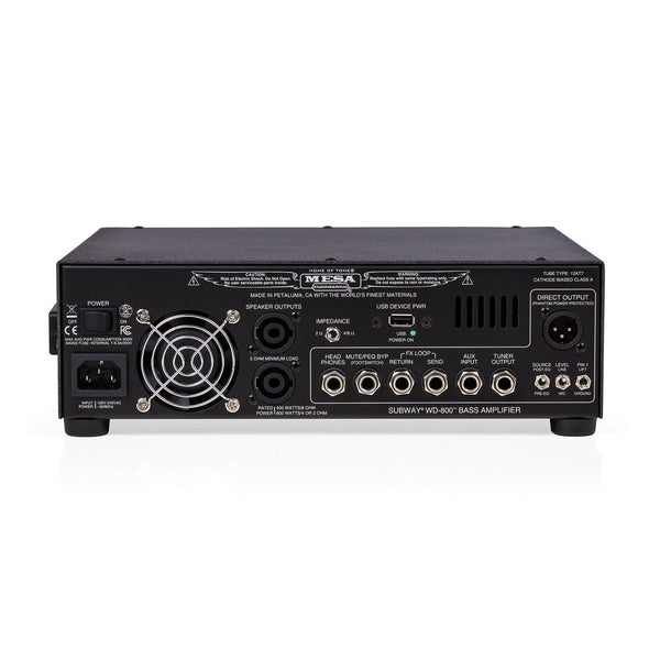 Mesa/Boogie Subway WD-800 800W Metal Bass Head – Chicago Music Exchange