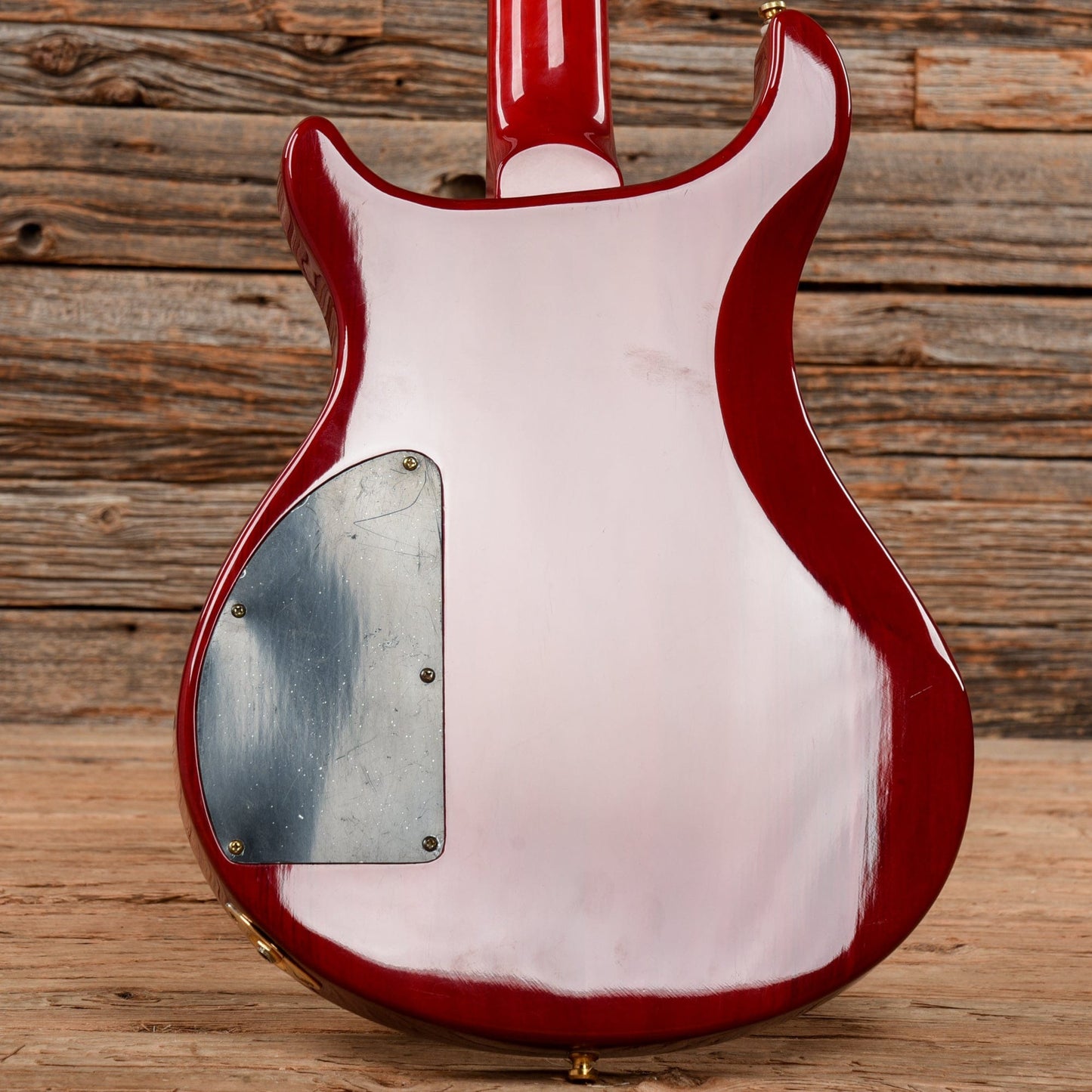 Morgan Monroe Tempest Transparent Red Electric Guitars / Solid Body